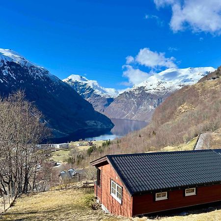 Fossen Camping Villa Geiranger Exteriör bild